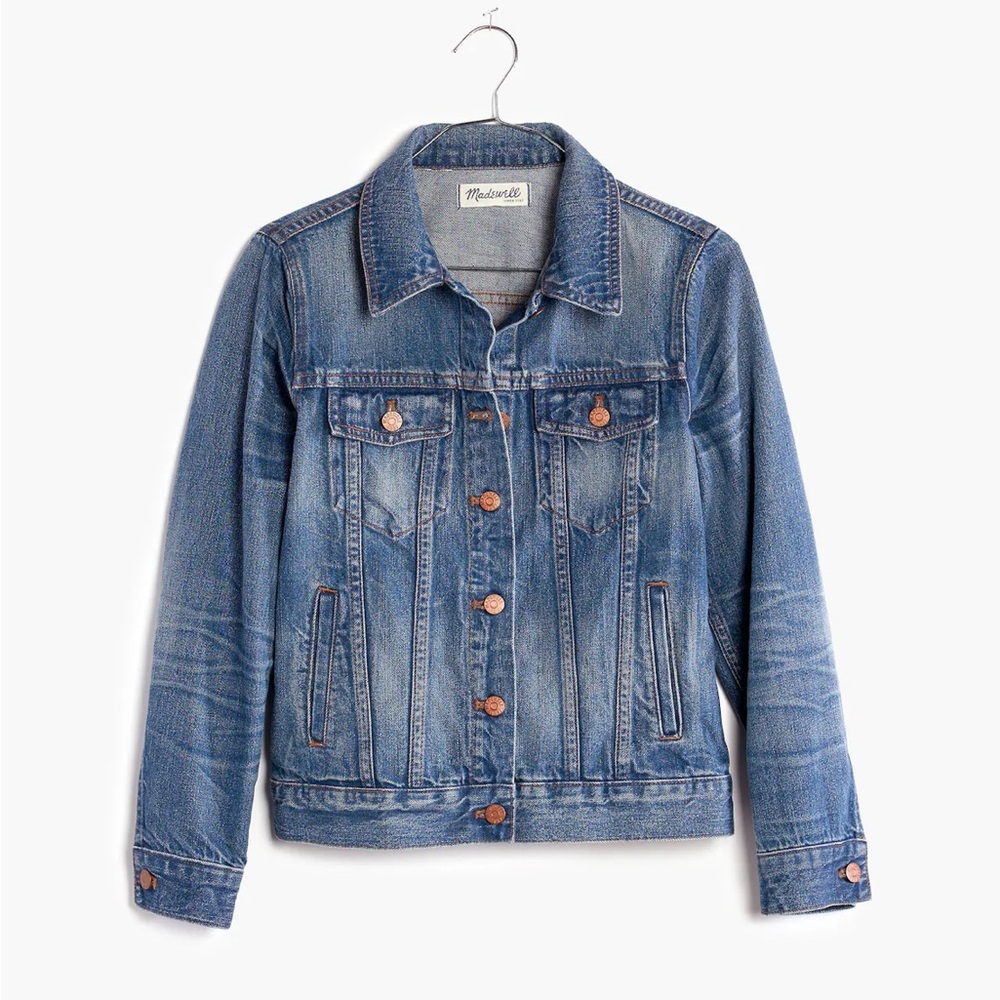 Madewell Jean Jacket in Pinter Wash